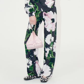 Stine Goya Elastische Getailleerde Lange Broek in Floral voor dames