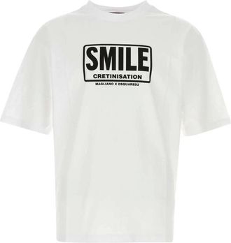 Dsquared2 Hombre, Camisetas, Blanco, Talla: M
