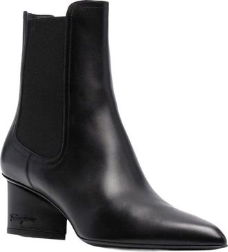 Ferragamo Ferragamo Velta Leather Bootie