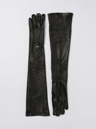 Elisabetta Franchi Gloves ELISABETTA FRANCHI Woman color Black