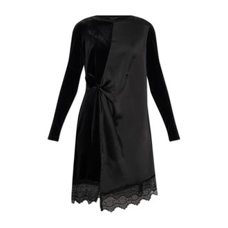 AllSaints Dames, Jurken, Zwart, Maat: S Katoen