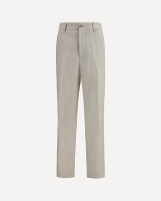 Dries Van Noten Pantaloni in misto lino e cotone Man 52