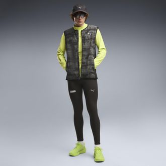 Puma Pantaloni aderenti lunghi Brightstride warmCELL da uomo, Abbigliamento, Nero, 3XL