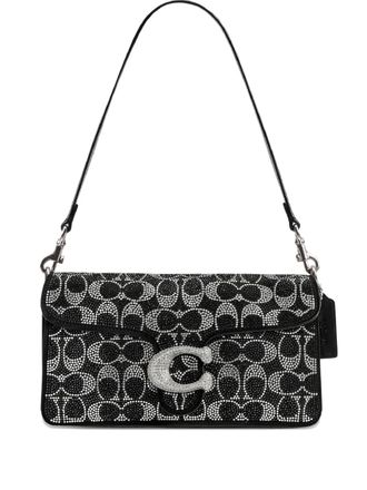 Coach Tabby logo-embellishment patterned shoulder bag - Nero