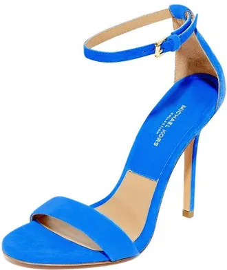 Michael Kors Blue Jacqueline Sandals Size 38.5