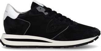 Philippe Model White Tropez Suede Nylon Sneakers