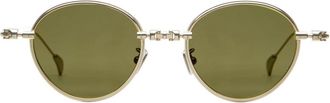 Kuboraum H67 Mask - unisex - Zonnebrillen - Geel - 48 MM - Accessoires