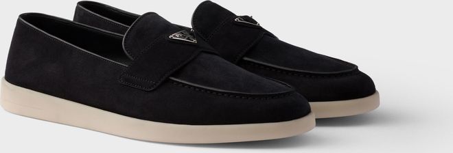 Suede loafers