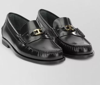 Tod's leather loafers
