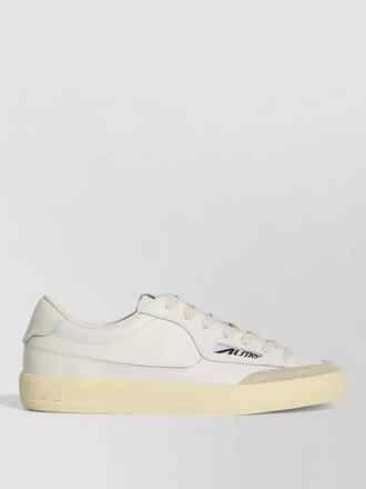 Autry leather suede low-top sneakers