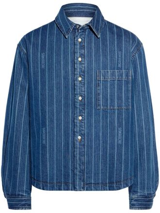 Jacquemus La Chemise Boulanger shirt - Blue