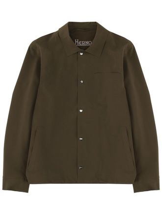 Herno Overshirt With Pocket Polyamide Jacket