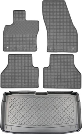 OEM Volkswagen Caddy Maxi V Caddy Life/style/move Kombi (5 Puertas) Desde Noviembre De 2020. Juego: Alfombrillas De Goma Para Coche + Alfombrilla Para Mal