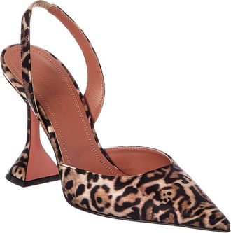 Amina Muaddi Amina Muaddi Holli Satin Slingback Pump