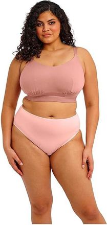 Elomi Downtime Non-wired Bralette Womens Bra Ash Rose : 36H (US 36K), Elastane/Modal/Polyamide