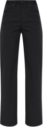 Balenciaga Flared jeans - Dames - Regular Fit Jeans - Zwart - W24 - Katoen - Jeans