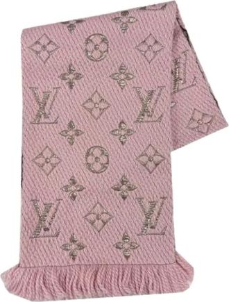 Louis Vuitton Pre-owned Scarves, female, Pink, Size: ONE SIZE Pre-owned Vintage Scarf