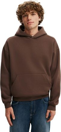 Cotton On Mens Box Fit Hoodie in Espresso at Nordstrom, Size X-Large