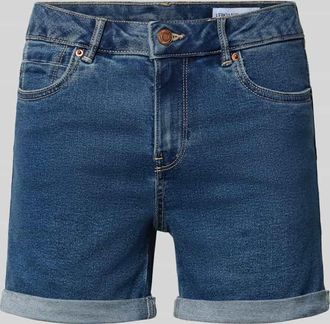 Vero Moda Regular Fit Jeansshorts aus Baumwoll-Mix Modell LUNA in Jeansblau, Gr&ouml;&szlig;e XL