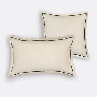 La Redoute Interieurs Kussensloop linnen/katoen, Menorca
