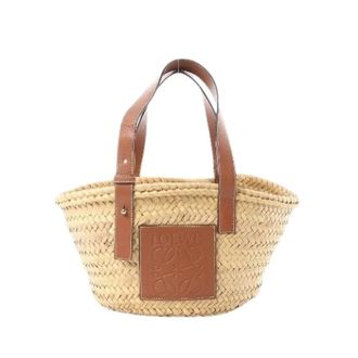 Loewe Pre-owned Tote Bags, female, Beige, Size: ONE SIZE Pre-owned Basket Small