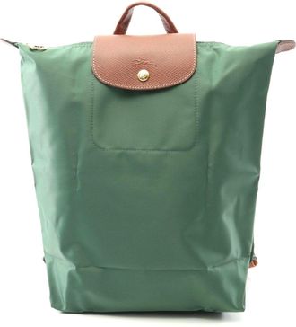 Longchamp Le Pliage Original M Backpack Canvas Leather