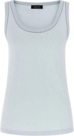 Fabiana Filippi Top girocollo - Blu