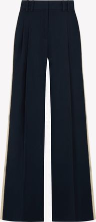 Serena Bute Twill Serena Trouser - Navy Blue