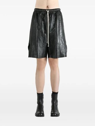 Rick Owens Leather Shorts Boxers