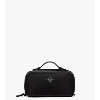 MCM Small Ottomar Toiletry Bag in ECONYL and Leather