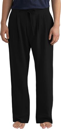 Generic Lightweight Summer Trousers Men, Mens Baggy Yoga Trousers Loose Fit Casual Trousers Solid Color Beach Trousers Linen Trousers Elasticated Waist Drawst