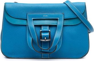Herm&egrave;s Pre-owned Hermes Clemence Halzan 31 Satchel Ladies 3W6P1A1BQ0GPOFGL