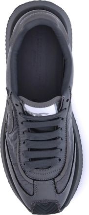 Dolce & Gabbana Suede Insert Sneakers - Gray