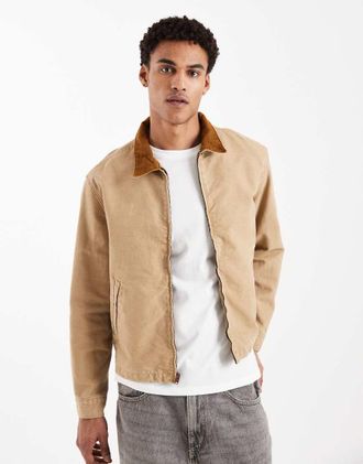 Levi's Castro - Giacca di jeans marrone chiaro