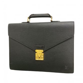 Louis Vuitton Noir Briefcase (Pre-Owned)