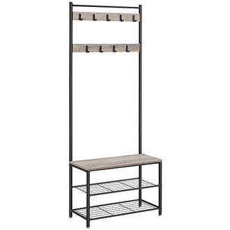 Vasagle Vasagle Perchero Industrial Greige De 70 Cm De Ancho