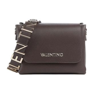 Mario Valentino Tassen, Dames, Bruin, ONE Size, Polyester, Alexia Handtas