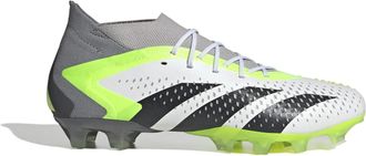adidas Mens Predator Accuracy.1 AG Football Boots in White - Size UK 7.5