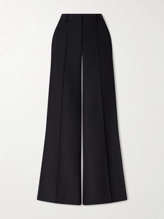 TWP Pantaloni A Gamba Larga In Lana Bond St. - Nero