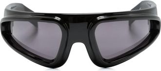 Rick Owens Biker-frame Sunglasses Shiny