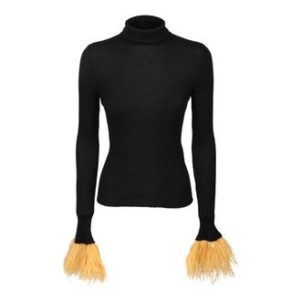 La DoubleJ Mujer, Jerseys, Negro, Talla: M