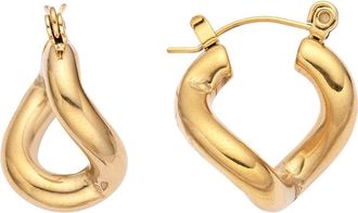 Eye Candy Los Angeles Nora Drop Earrings in Gold at Nordstrom Rack