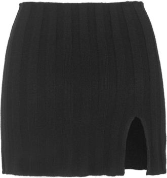 Cashmere in Love Dua mini skirt - women - RWS Wool/Cashmere - M - Black