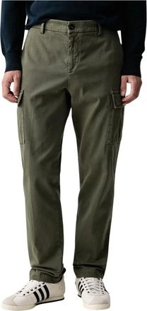 Aeronautica Pantaloni Cargo - - Trousers - Uomo - Verde - L