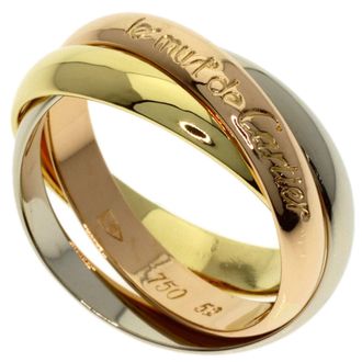 Cartier Yellow Gold (18K) Pink Gold (18K) White Gold (18K) Band Ring (Pre-Owned)