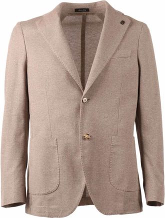 Breras Milano Napoli Jacket - Heren - Blazers - Grijs - 2XL - Leer - Jassen