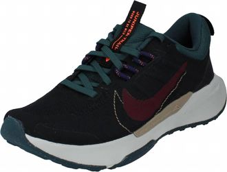 Nike Womens Juniper Trail 2 Next Nature Sneakers In Black Night Maroon Deep Jungle