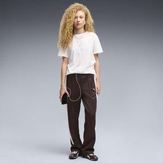 Puma Pantaloni della tuta T7 Always On da donna, Accessori, Marrone, XL