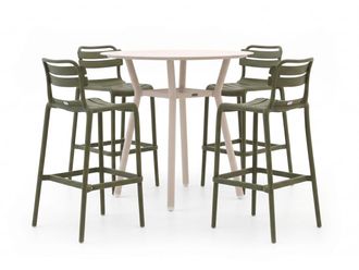 Forza Furniture Forza Vico/Tritoni &oslash;110cm barset 5-delig