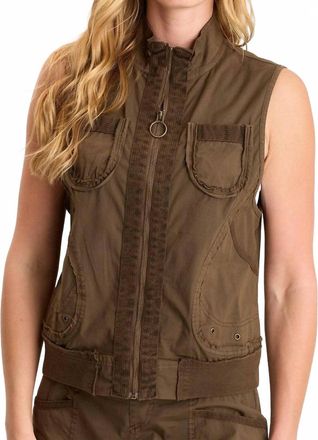 Xcvi Grindelle Vest In Westgate Pigment